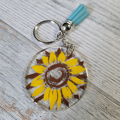 Llaveros acrílicos novedosos