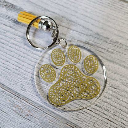 Llaveros acrílicos novedosos