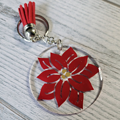 Llaveros acrílicos navideños