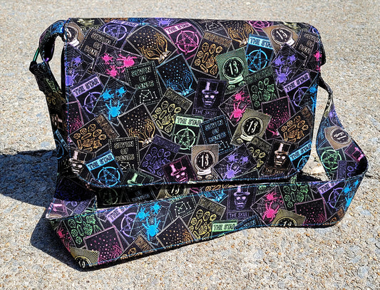 Rainbow Tarot Messenger Bag