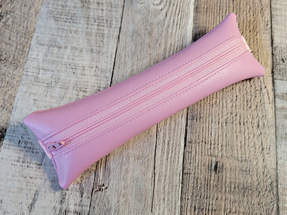 Estuches elásticos de piel sintética lisa