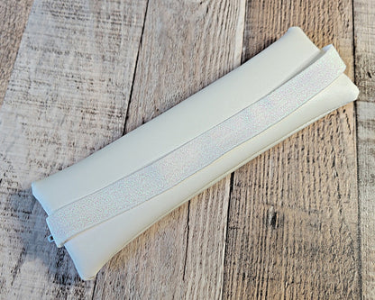 Estuches elásticos de piel sintética lisa