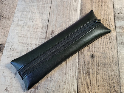 Estuches elásticos de piel sintética lisa