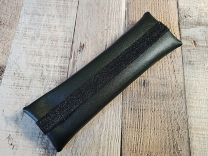 Estuches elásticos de piel sintética lisa