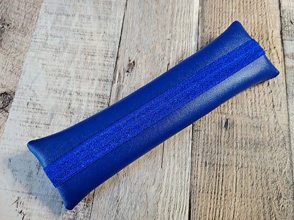 Estuches elásticos de piel sintética lisa