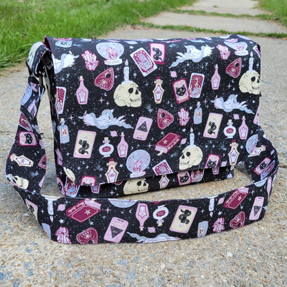 Bolsa de mensajero de hechizos y pociones