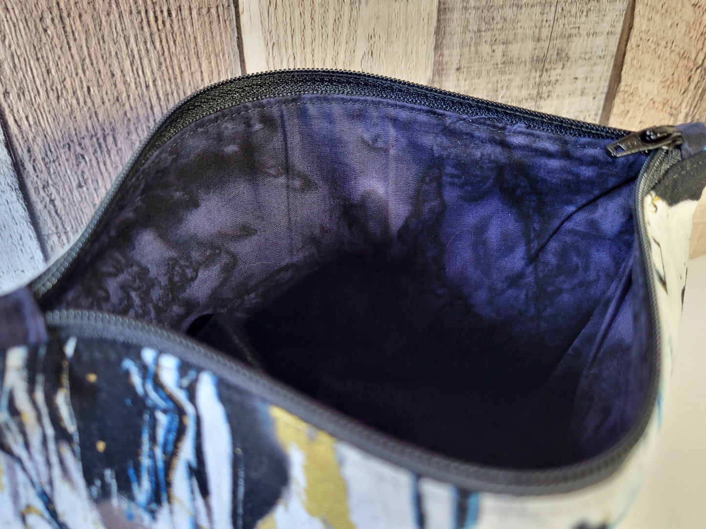 Geode Standing Zipper Pouch