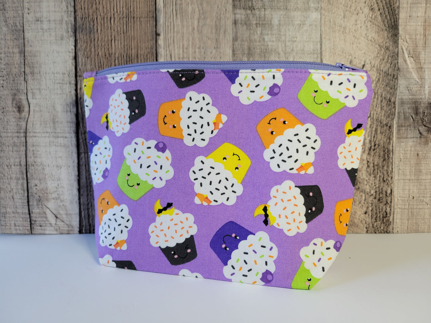 Cute Cupcake Zipper Pouch