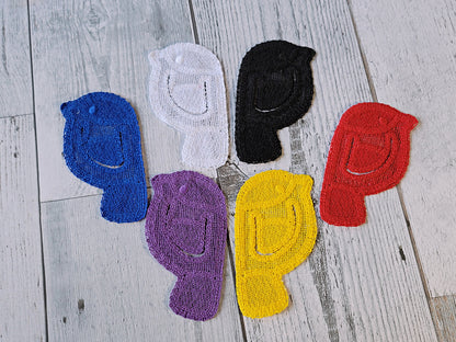 Marcapáginas de pájaro de encaje independiente