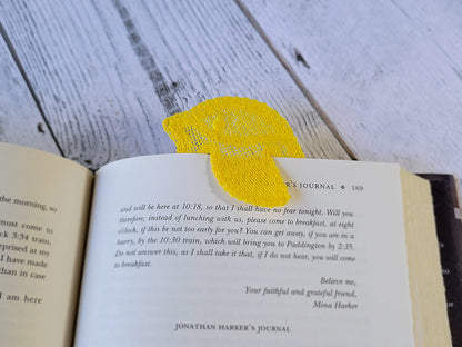 Marcapáginas de pájaro de encaje independiente