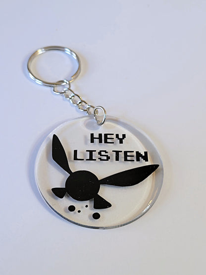 Llaveros acrílicos con temática de juegos