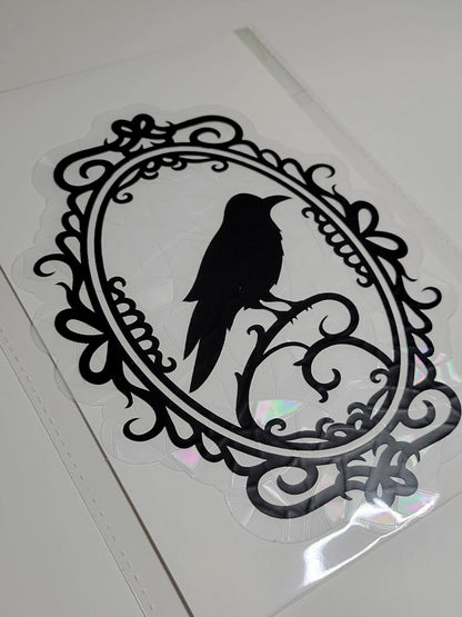 Corvid Window Clings