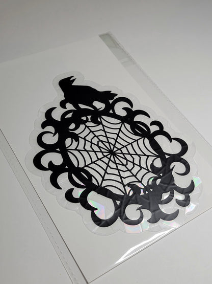 Corvid Window Clings