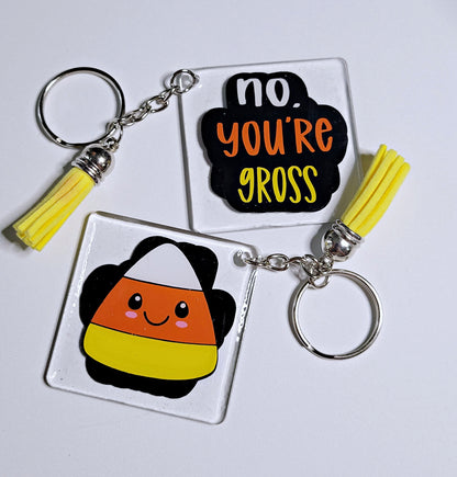 Llaveros acrílicos de Halloween