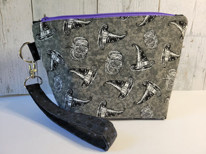 Halloween Zipper Pouch with Wrist Strap