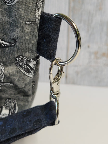 Halloween Zipper Pouch with Wrist Strap