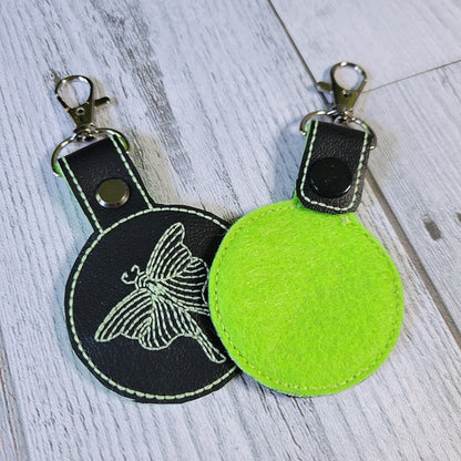 Luna Moth Keychains