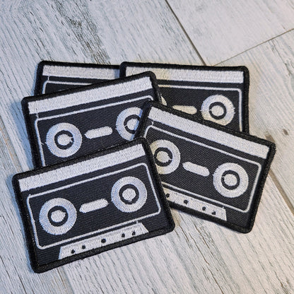 Cassette Tape Iron-on Patch