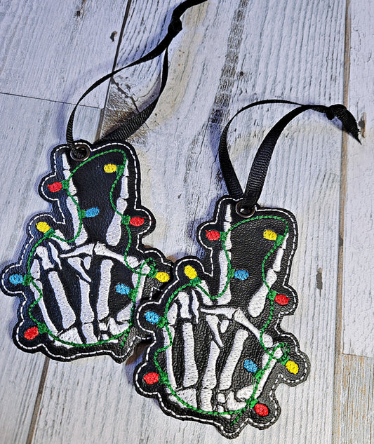 Skeleton Hand with Lights Ornament