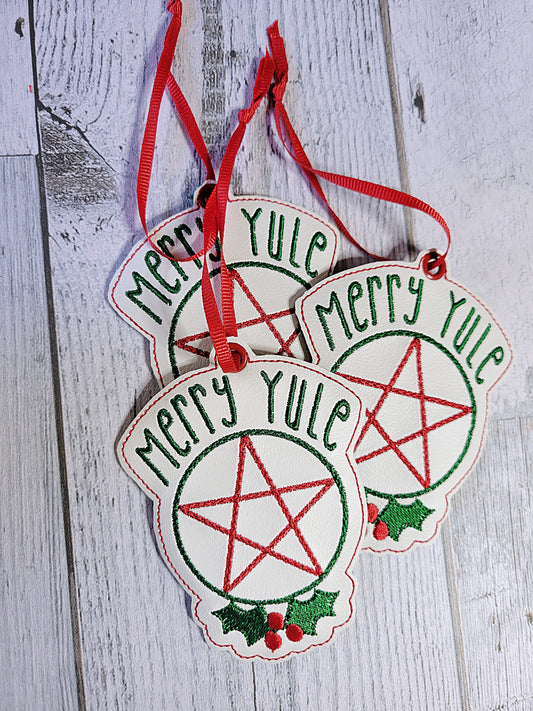 Merry Yule Ornament