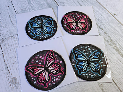 Butterfly Iron-On Patches