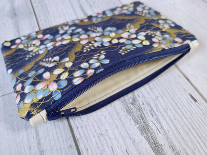 Bolsas de tela asiáticas con cremallera