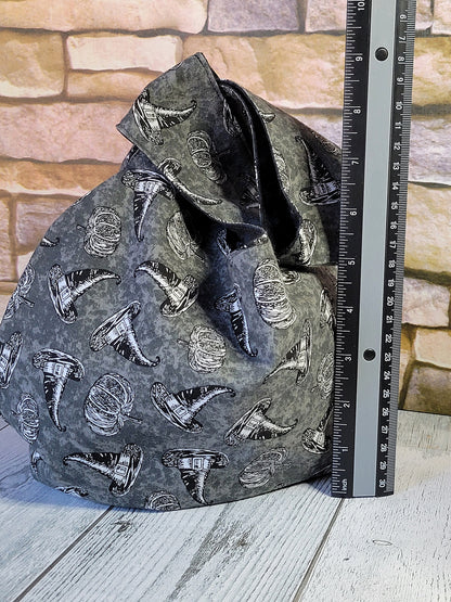 Witch Hats Japanese Knot Bag
