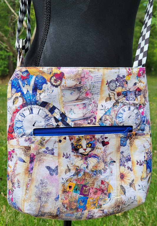 Alice in Wonderland Crossbody Bag