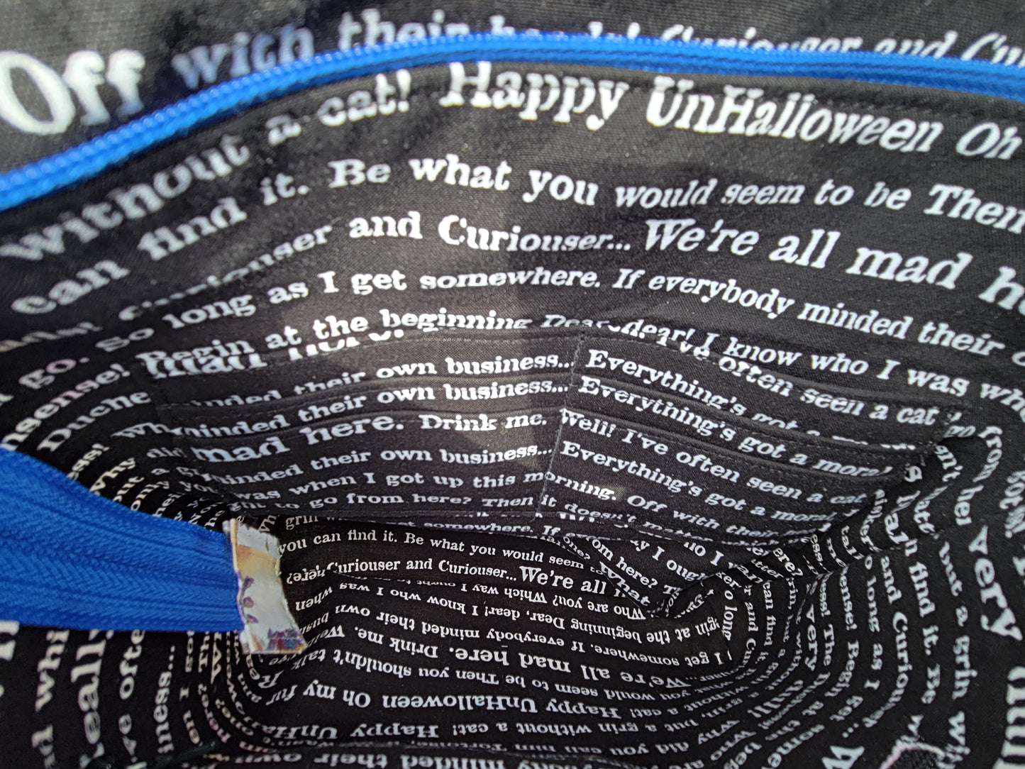 Alice in Wonderland Crossbody Bag