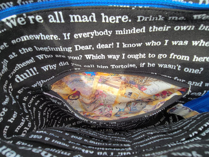 Alice in Wonderland Crossbody Bag