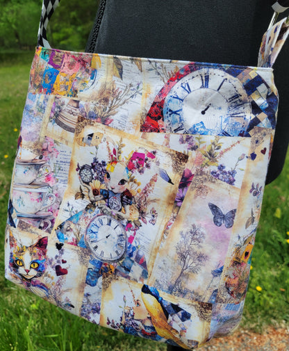 Alice in Wonderland Crossbody Bag