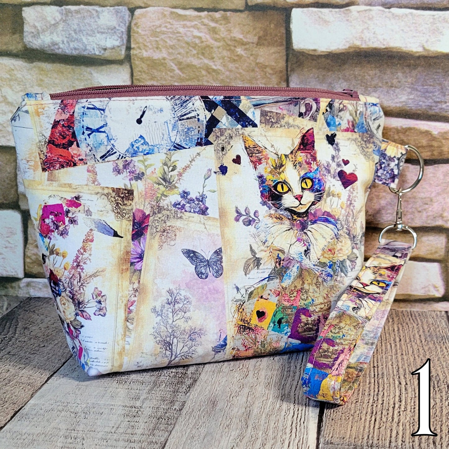 Alice In Wonderland Zipper Pouch