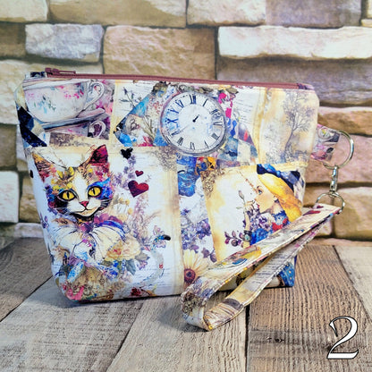 Alice In Wonderland Zipper Pouch