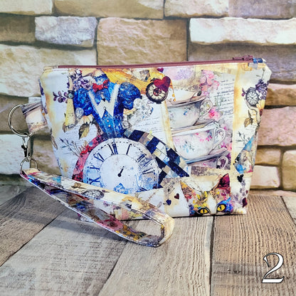 Alice In Wonderland Zipper Pouch