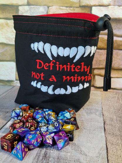 Not a Mimic Dice Bag
