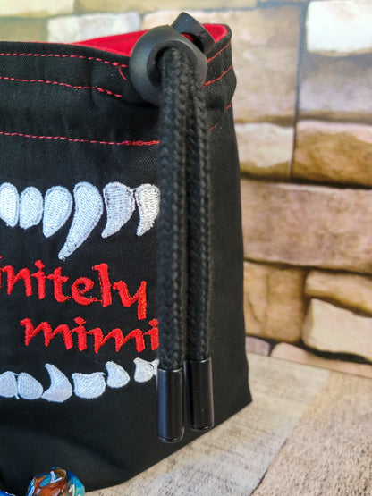 Not a Mimic Dice Bag