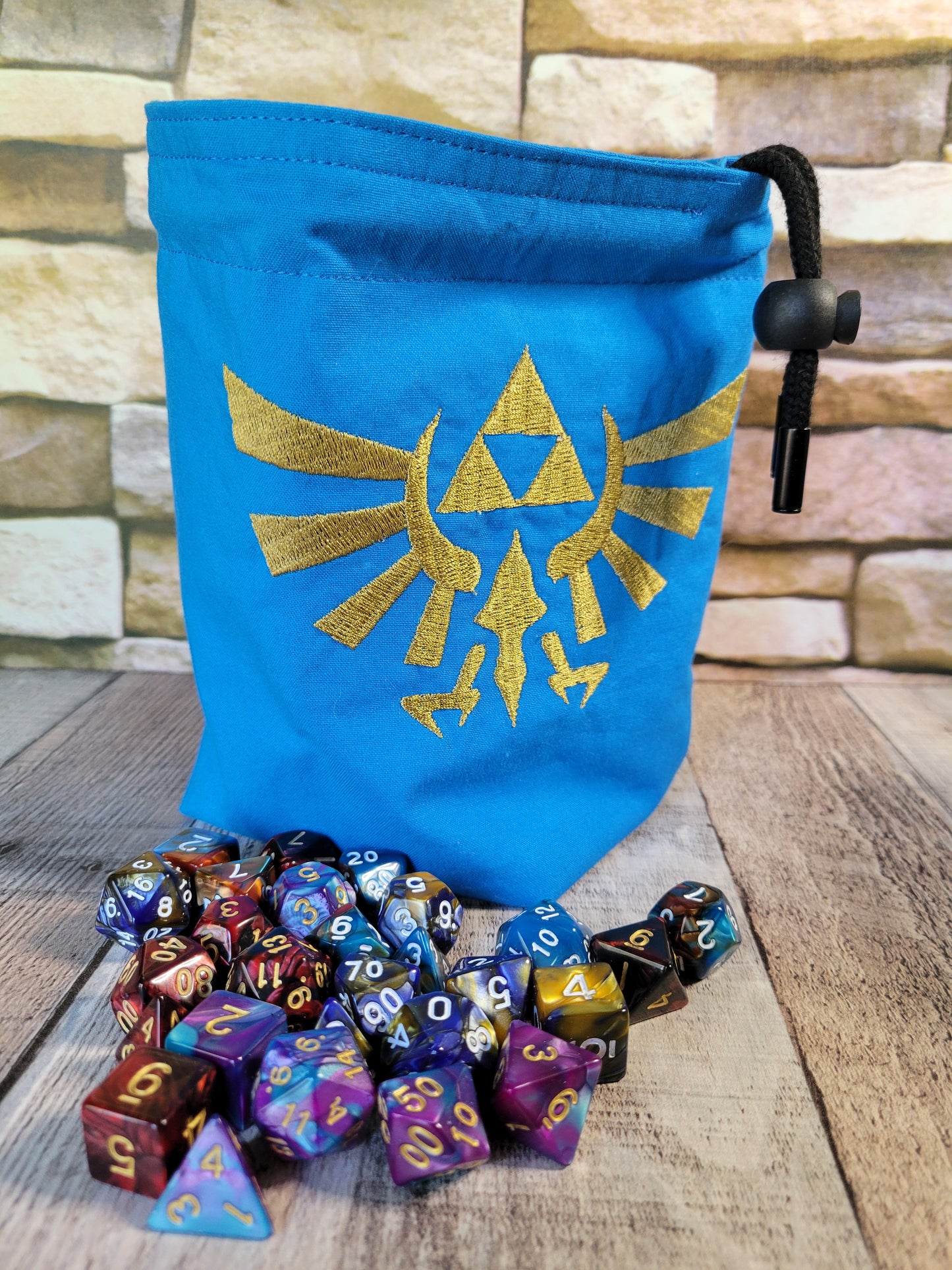 Game Themed Dice Bag