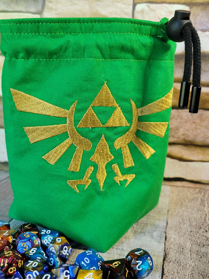 Game Themed Dice Bag
