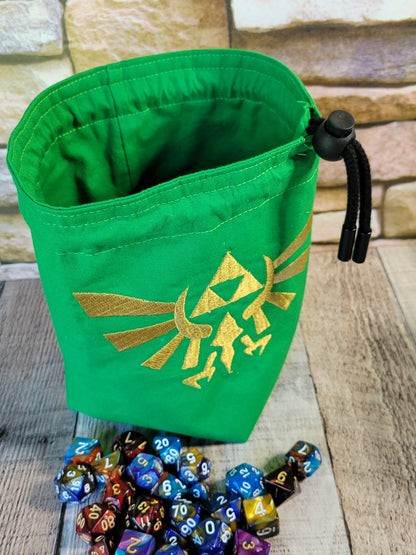 Game Themed Dice Bag