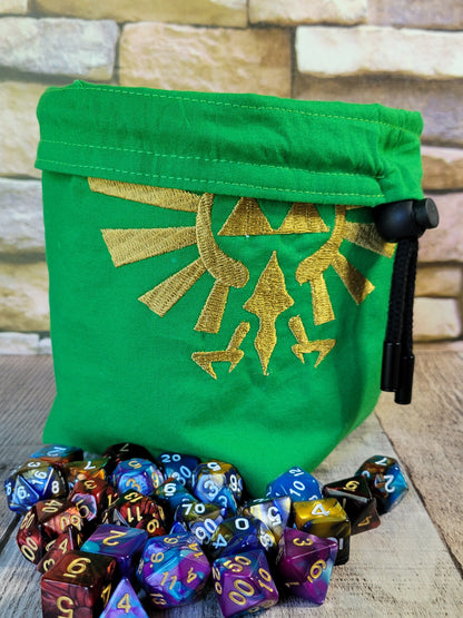 Game Themed Dice Bag