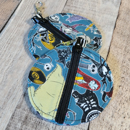 Nightmare Before Christmas Earbud Pouch