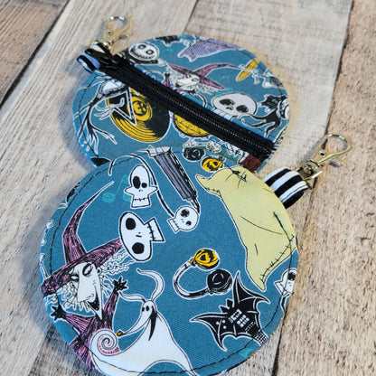 Nightmare Before Christmas Earbud Pouch
