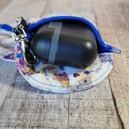 Alice in Wonderland Earbud Pouch