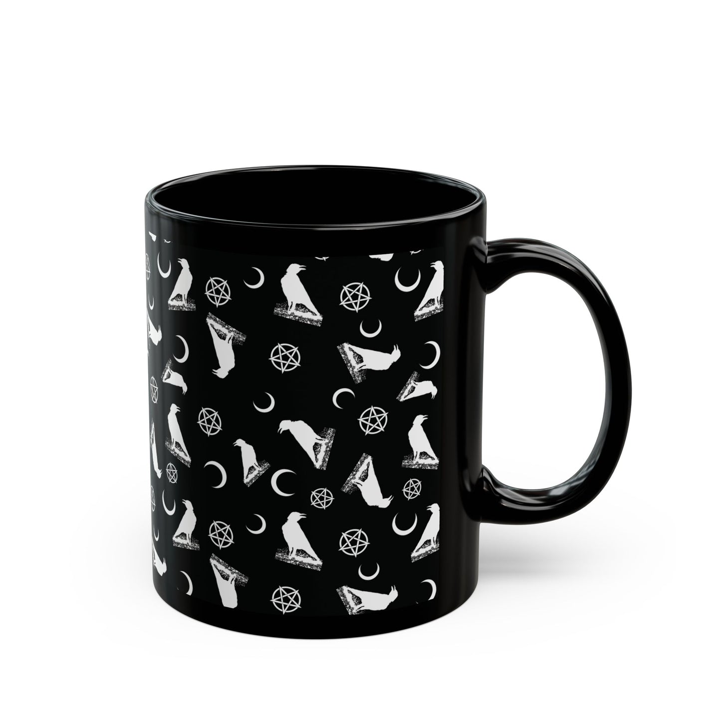 Witches and Crows Black Mug (11oz, 15oz)
