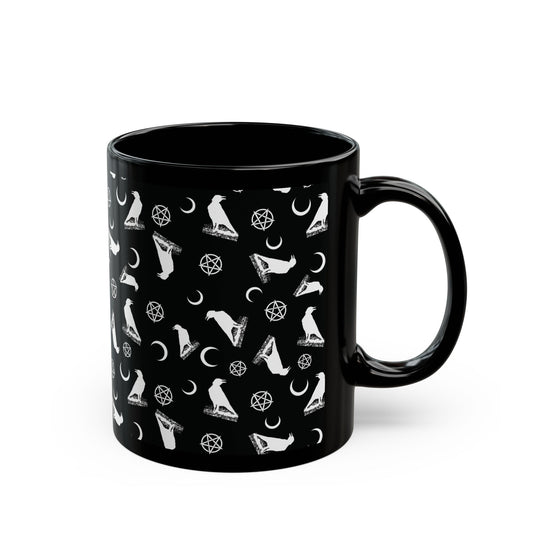 Witches and Crows Black Mug (11oz, 15oz)
