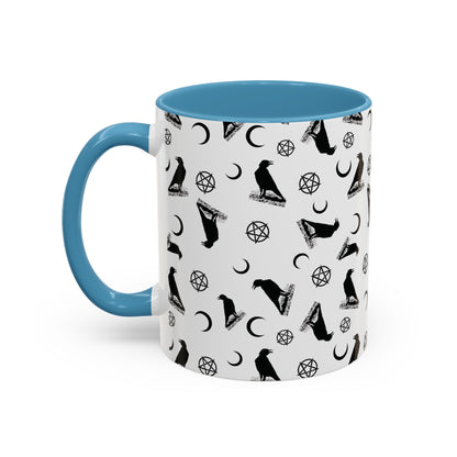 Witches and Crows Accent Coffee Mug (11, 15oz)