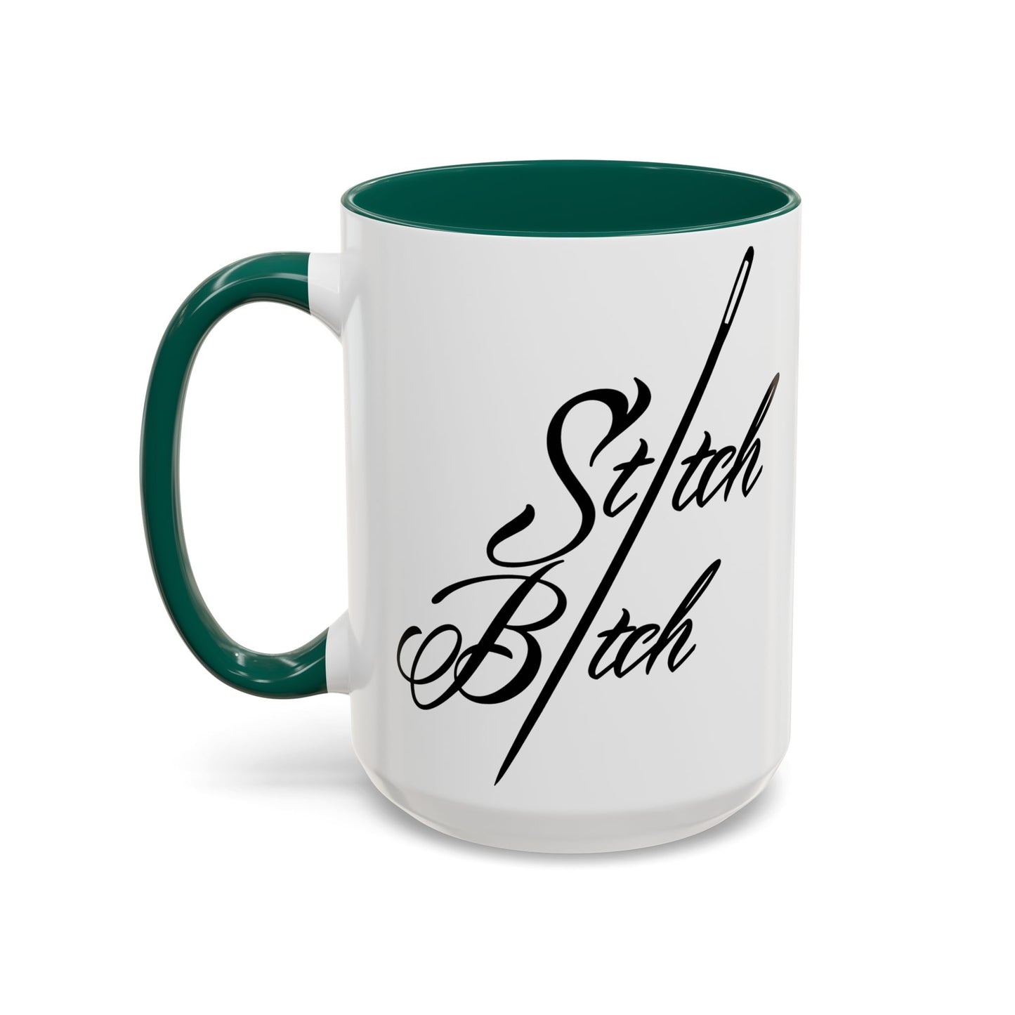 Stitch Bitch Colorful Mugs (11oz, 15oz)
