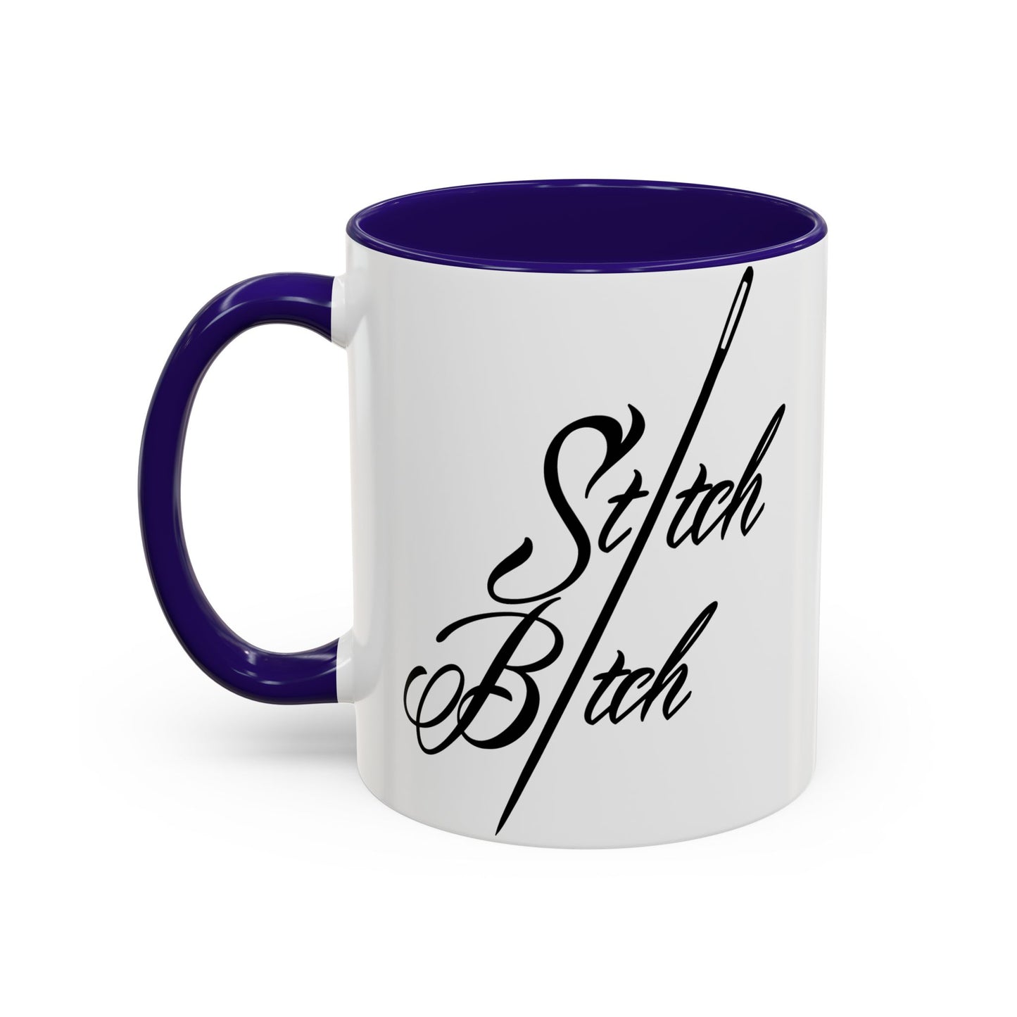 Stitch Bitch Colorful Mugs (11oz, 15oz)