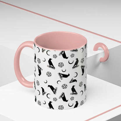 Witches and Crows Accent Coffee Mug (11, 15oz)