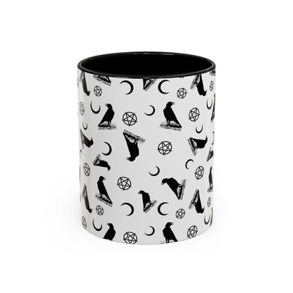 Witches and Crows Accent Coffee Mug (11, 15oz)